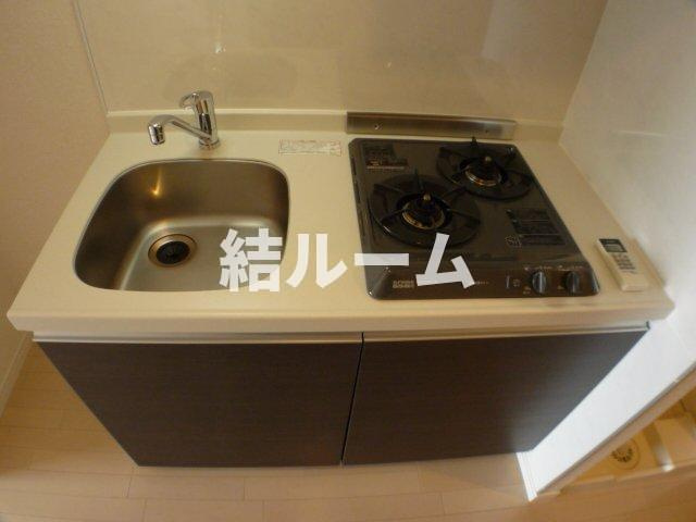 板橋区南常盤台１丁目の賃貸マンションのキッチン