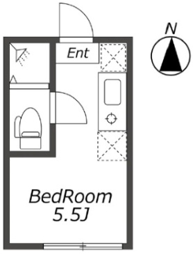 TOKYOベータ清瀬の間取り