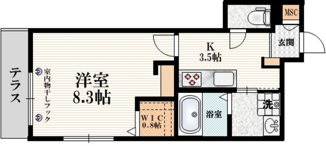 ルソラールシンマツドの間取り|★開放感のある間取り★