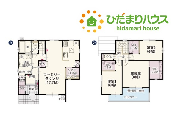 熊谷市見晴町第3　新築一戸建て　クライン　01の間取り