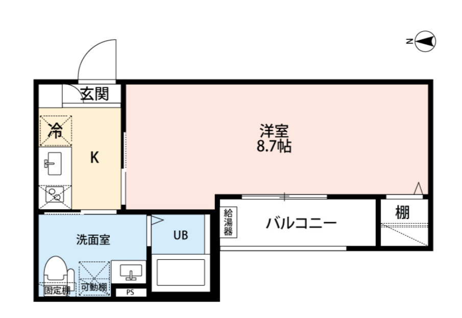 CRASTINE豊が丘の間取り