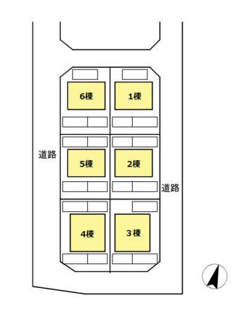 ＡＲＩＯＧＡＴＯの区画図