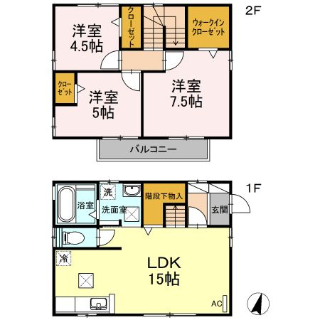 ＡＲＩＯＧＡＴＯの間取り