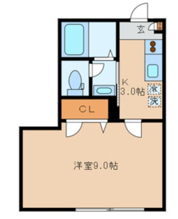 メゾンエスポワールの間取り
