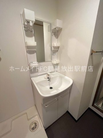 大阪市鶴見区今津南１丁目の賃貸マンションの独立洗面台