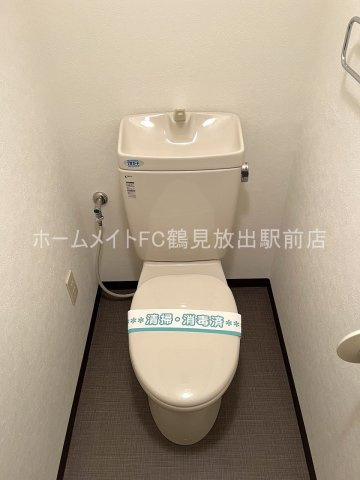 大阪市鶴見区今津南１丁目の賃貸マンションのトイレ