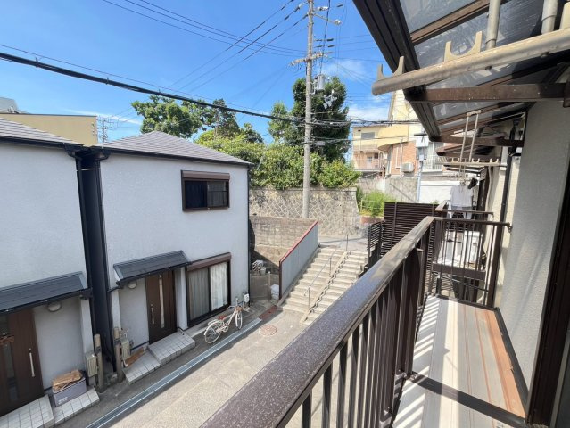 陸ノ町戸建のバルコニー