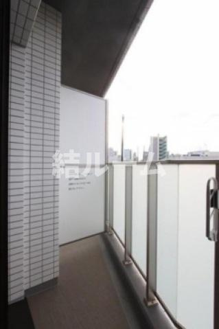 豊島区南大塚１丁目の賃貸マンションのバルコニー|別号室参考写真