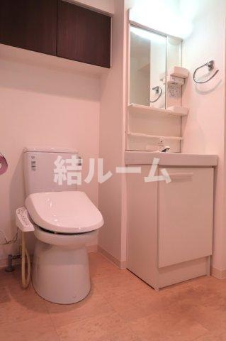 豊島区南大塚１丁目の賃貸マンションのトイレ|別号室参考写真