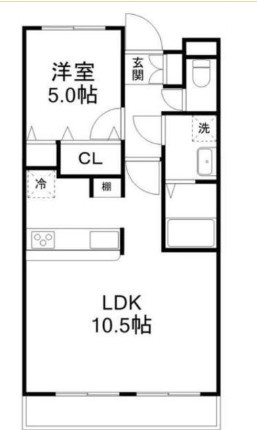 リュミエール咲が丘の間取り