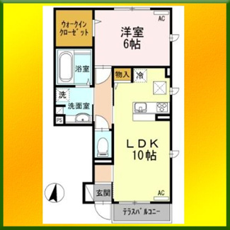 【間取り】 | クレール南町
