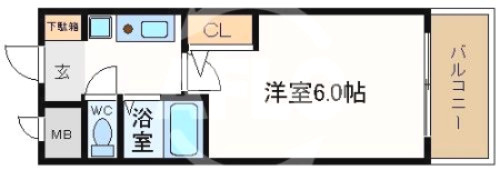 エスリード本町の間取り|エスリード本町　間取り