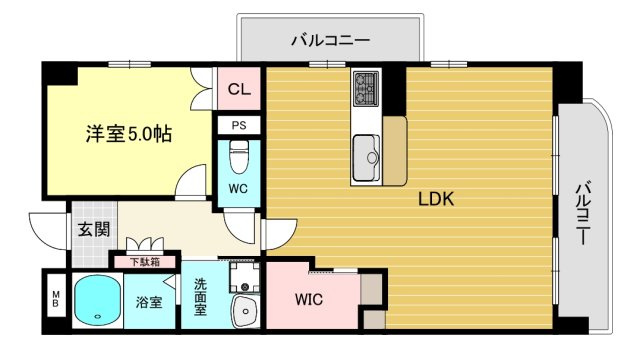 【間取り】 | 西宮エバーグリーン