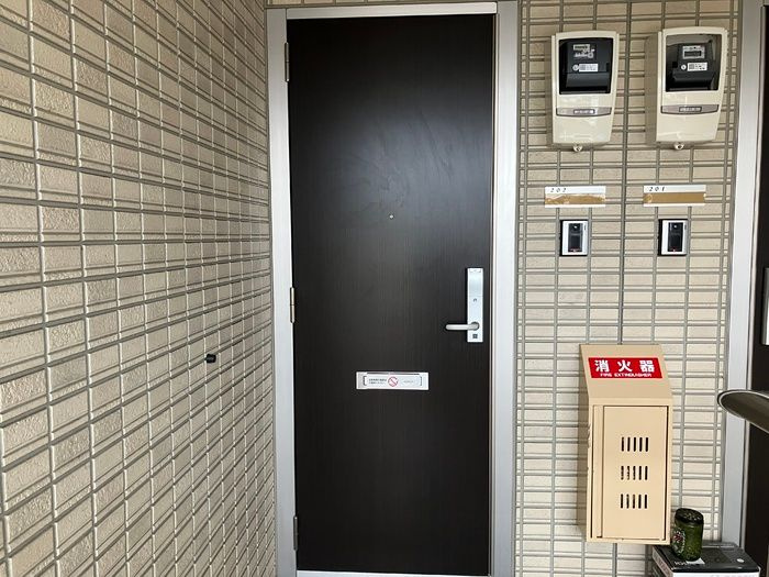 メリーカーサの玄関