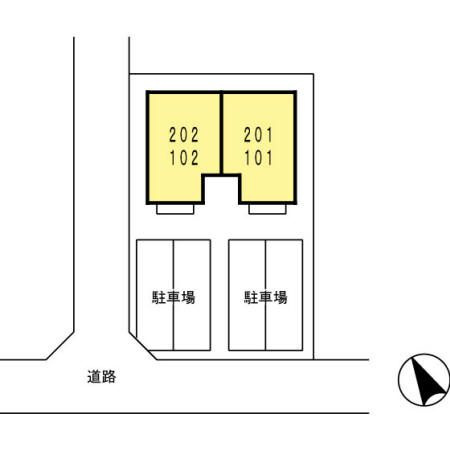 メリーカーサの区画図