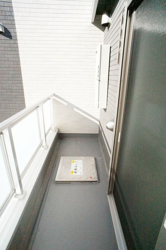 川崎市多摩区枡形４丁目の賃貸マンションのバルコニー