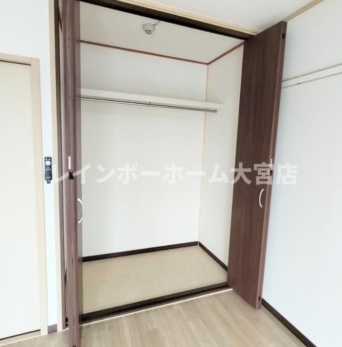 ロックヒルズA棟の収納