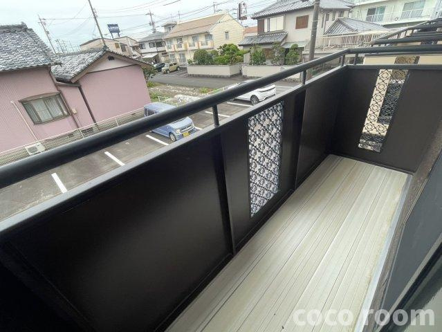 ハイツせみじまⅡのバルコニー