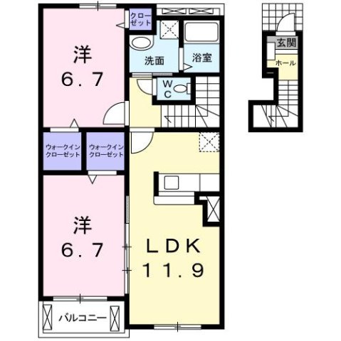 【間取り】 | ＳＧアネックスⅠ