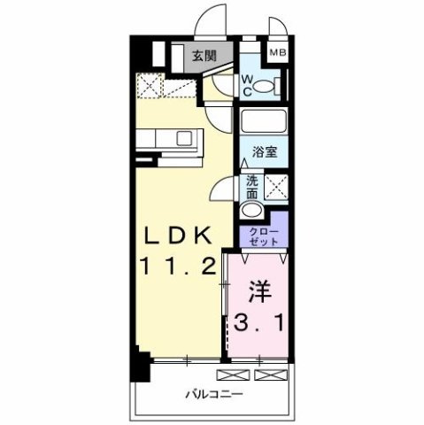 【間取り】 | グローヴ・ガーデンＥ