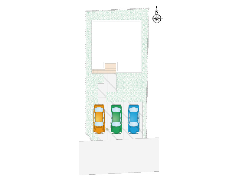 【区画図】小山市横倉新田【全1棟】■ファイブイズホーム■