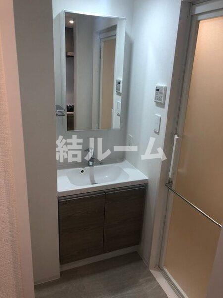 板橋区桜川２丁目の賃貸マンションの洗面所