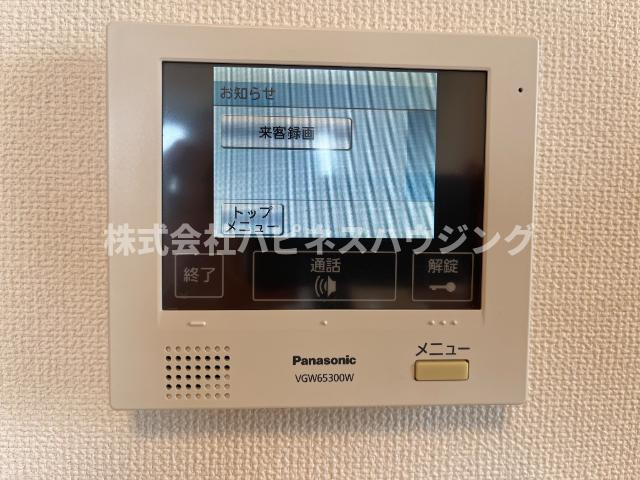 ラフィネ　柏のセキュリティ|カメラ付インターホン