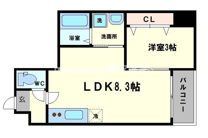 アバンティオエクラの間取り