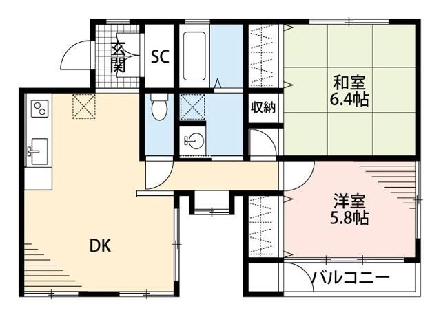 【間取り】 | 神名月