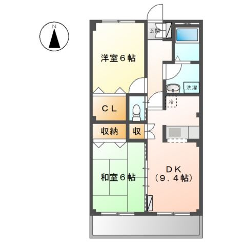コンフォースの間取り