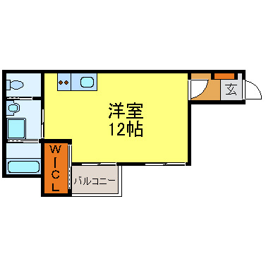 ノアールリシェの間取り|重量鉄骨のオートロック仕様