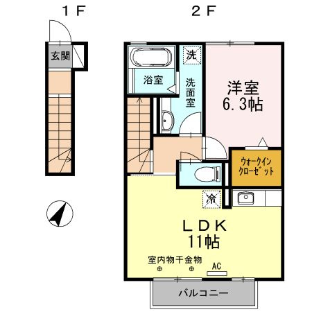 ウィル孝永の間取り