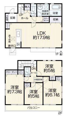 【間取り】 | 4LDKはリビングダイニングキッチンと4つの居室がある間取りで、大家族や二世帯住宅に最適。広々としたリビングで家族団らんを楽しみ、個室でプライベートな時間も確保でき、快適な生活を送ることができますよ。