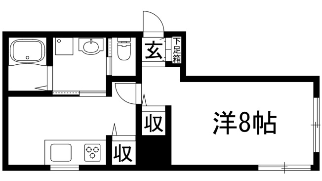 【間取り】 | カースル仁川