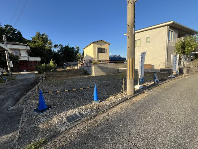 貝塚市水間　建築条件なし土地の外観