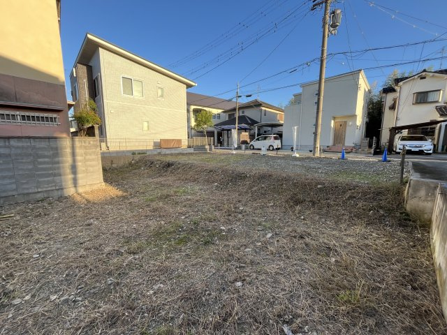 貝塚市水間　建築条件なし土地の外観