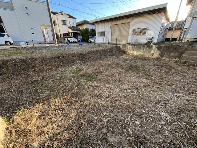 貝塚市水間　建築条件なし土地の外観