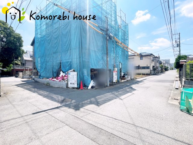 さいたま市大宮区北袋町　9期　新築一戸建て　LIGARE　02　の前面道路含む現地写真|26.8.24　撮影済み