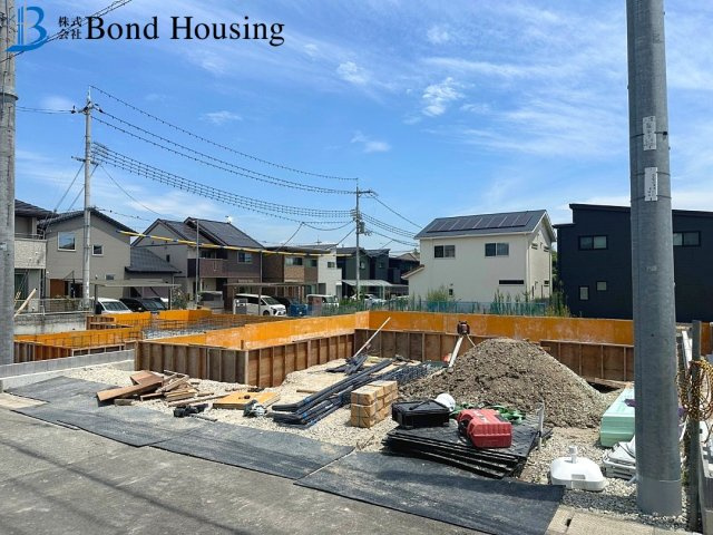 JR大久保駅徒歩圏内　大久保町松陰山手1期　新築4区画　3号棟の駐車場
