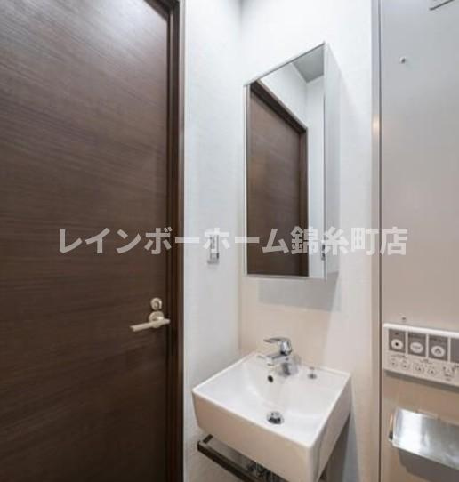 COCOFLAT北千住Southの独立洗面台