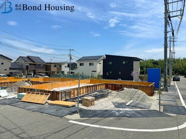 BELS取得物件　大久保町松陰山手1期　新築4区画　4号棟の外観