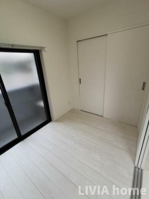 足立区西竹の塚１丁目のアパートのバルコニー