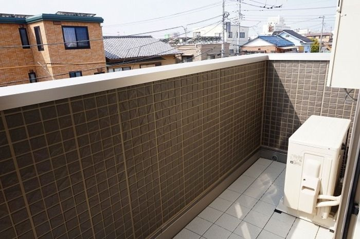 グランシャリオＮのバルコニー