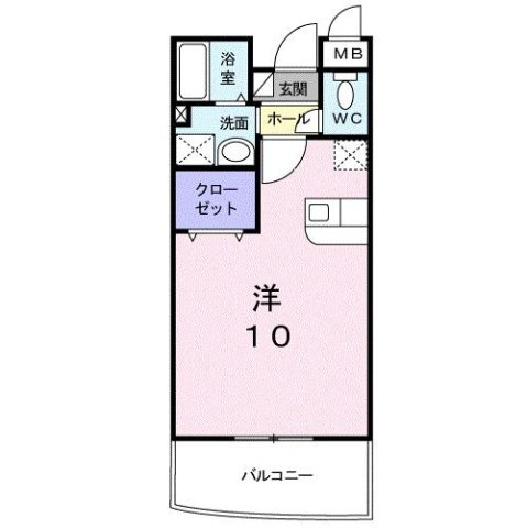 ラ　フローラの間取り
