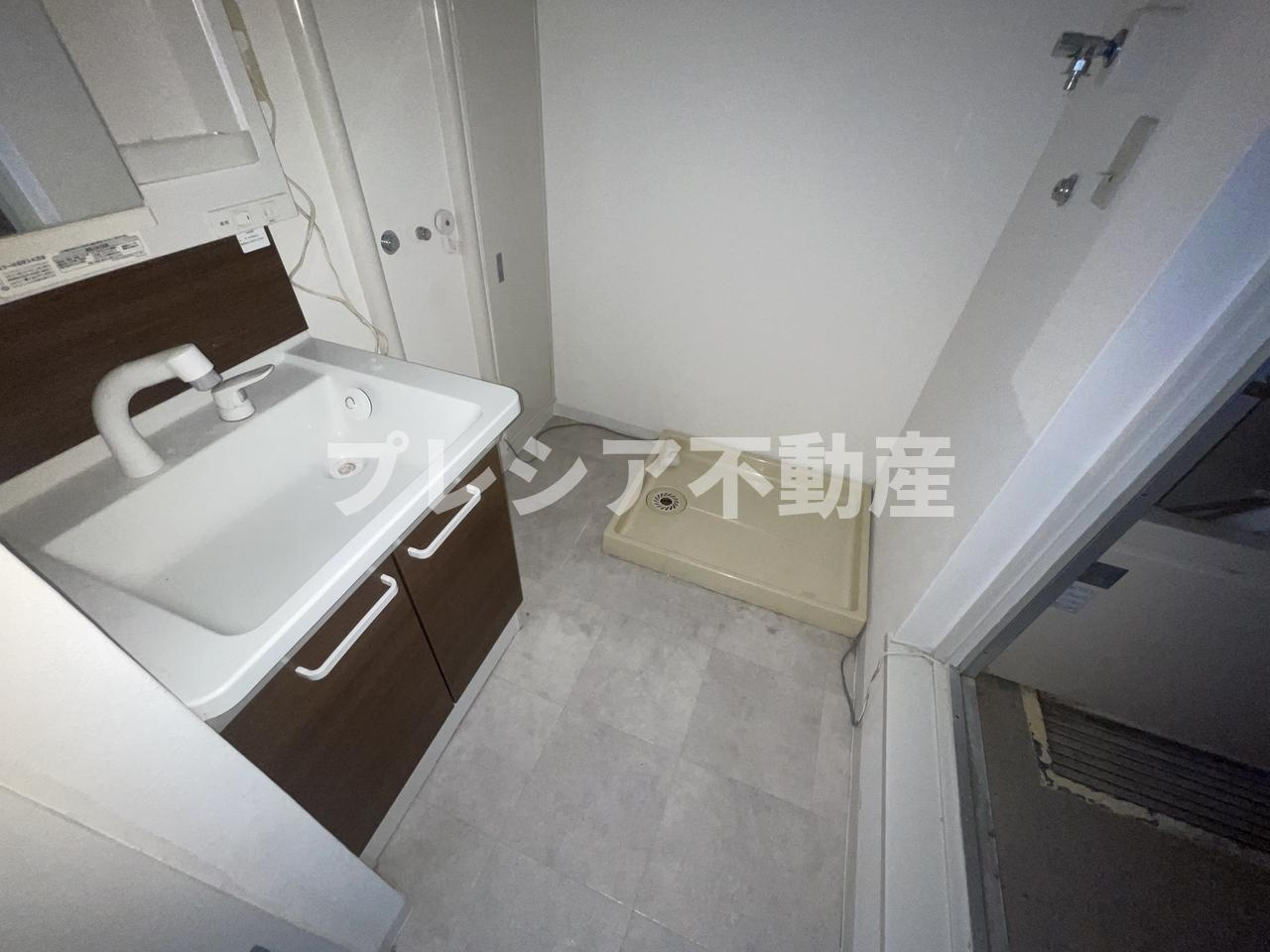 上高丸コーポラスの洗面所