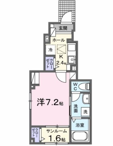 ライズひまわりの間取り