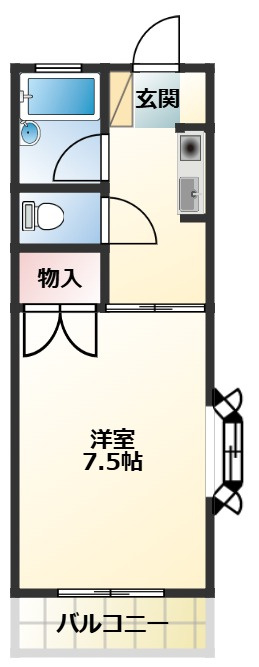 アゼリアハイツの間取り