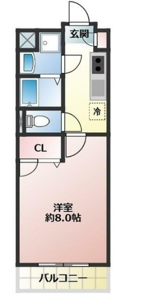 ラフィーヌの間取り