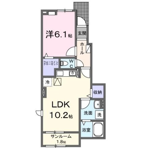【間取り】 | グラース・Ｍ