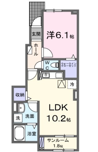 【間取り】 | ハイネストキタⅡ